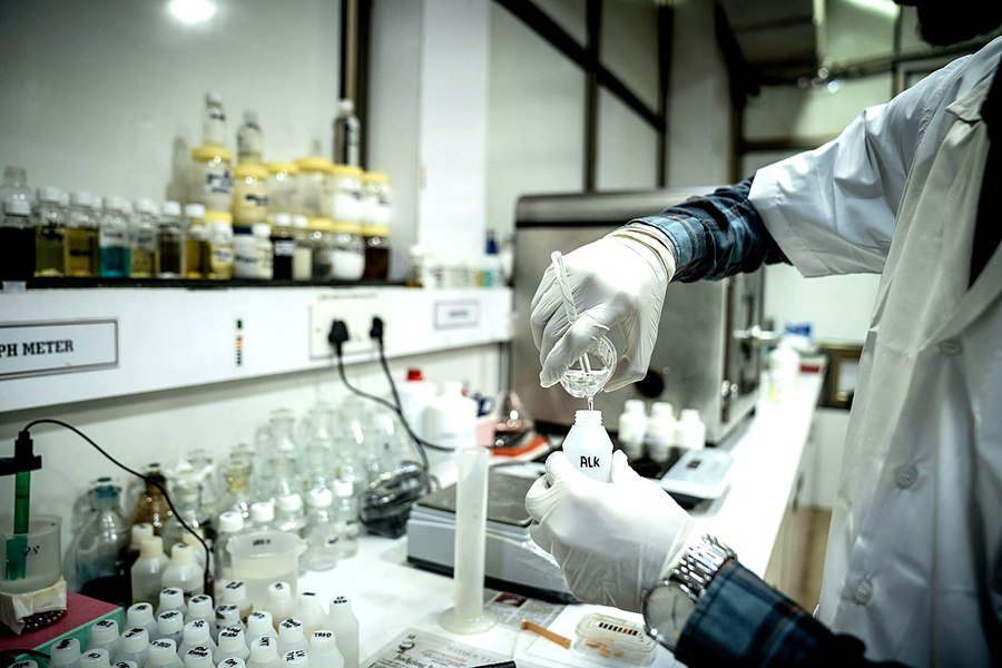 Quest R&D lab, precision testing